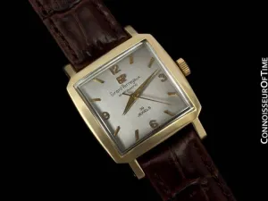 1950's Girard Perregaux Gyromatic, Square, 14K Gold Filled - Automatic, Waterproof