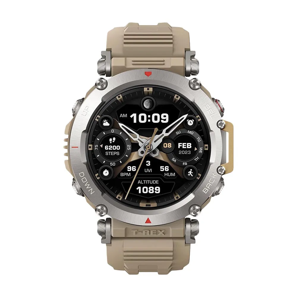 Amazfit T-Rex Ultra smartwatch, sand