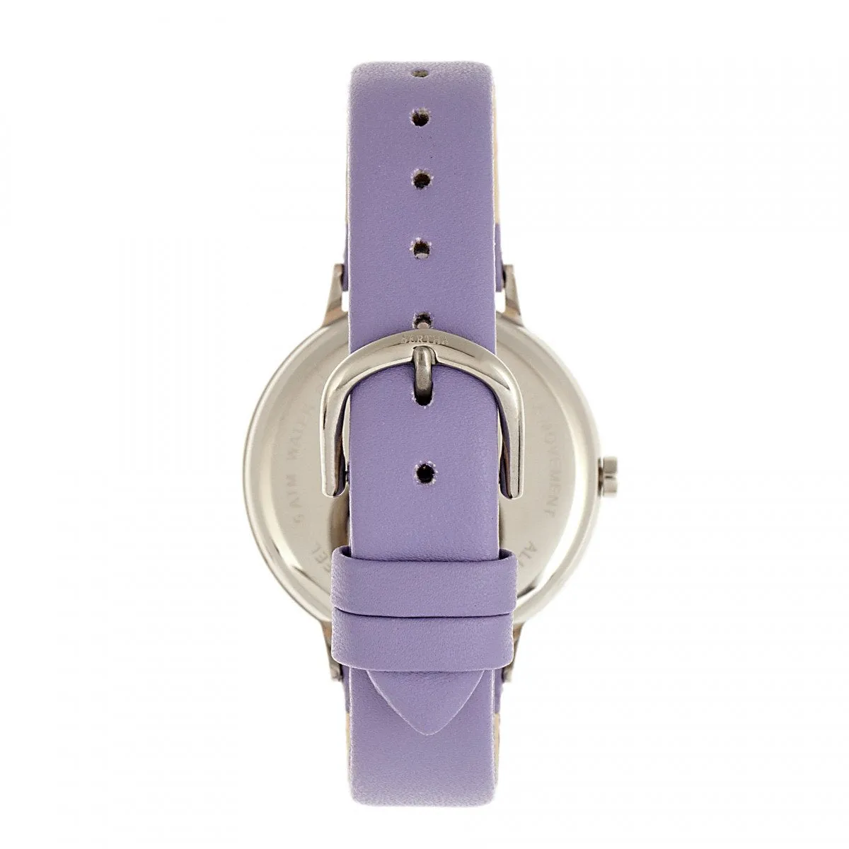 Bertha Delilah Leather-Band Watch