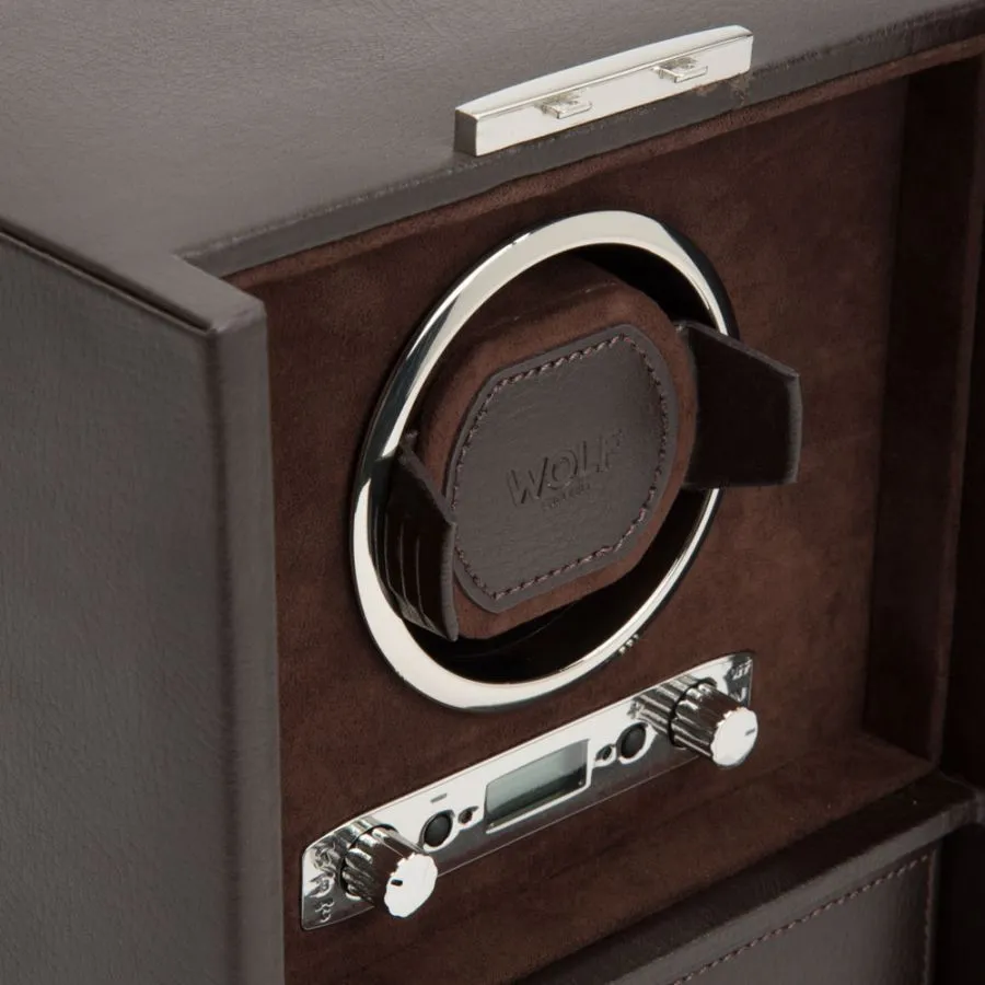 Blake Single Watch Winder (Brown)