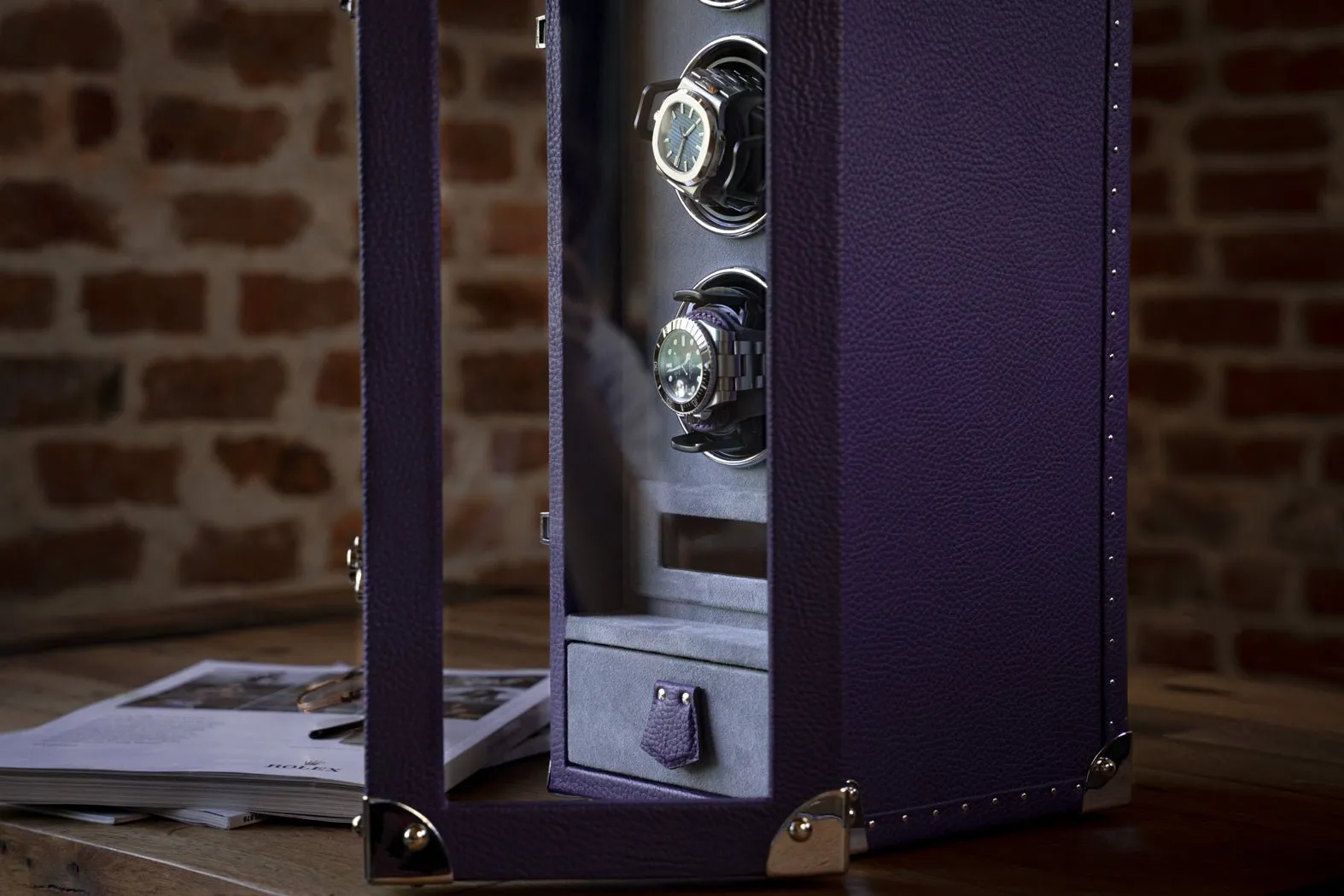 Bosphorus Watch Winder - Togo Purple