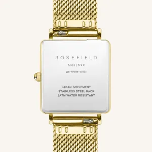 Boxy Gold Mesh - Engraved