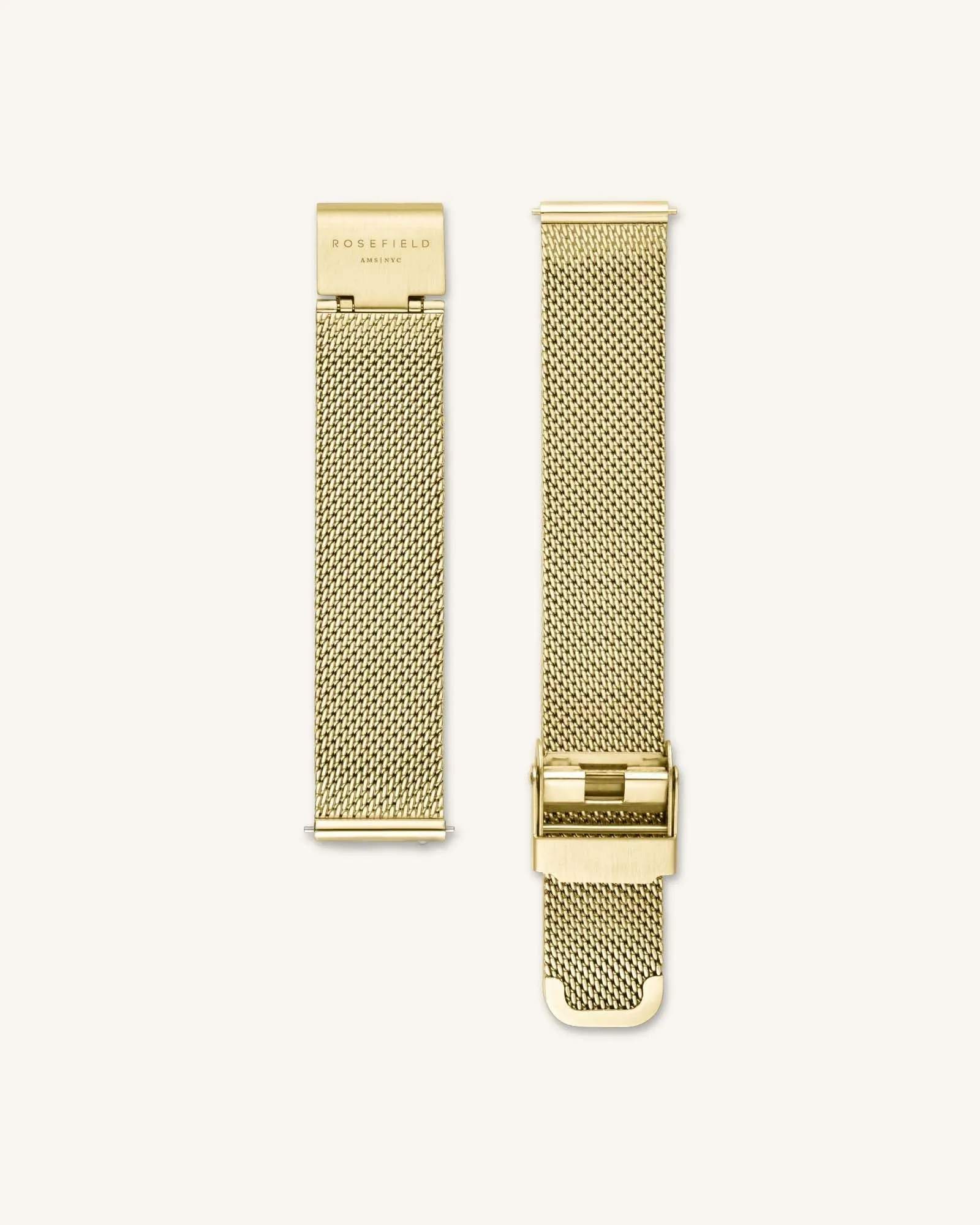 Boxy Gold Mesh - Engraved