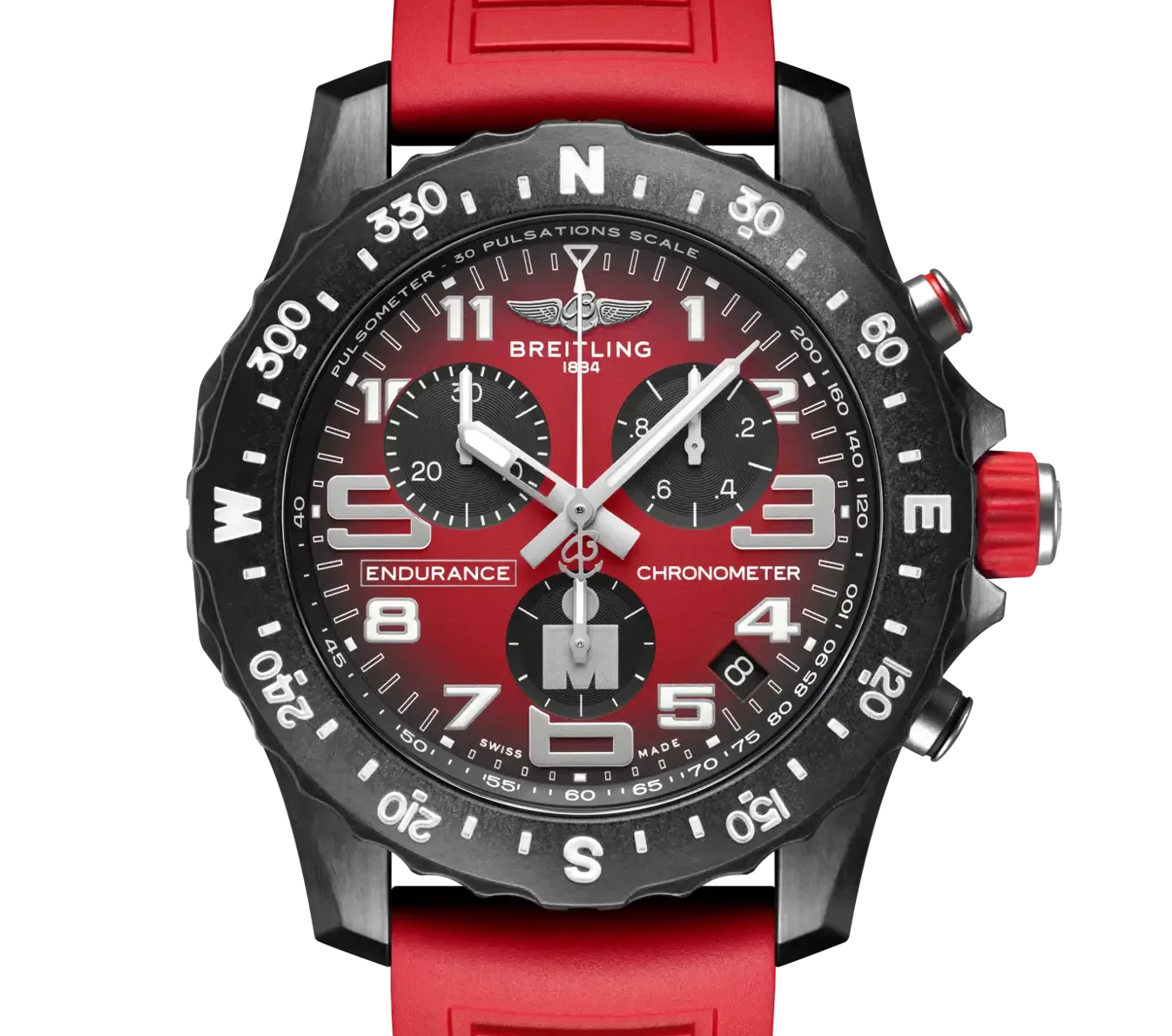 Breitling Endurance Pro 44 IRONMAN® Watch with Red Dial