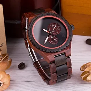 Caribbean - Red Sandalwood & Ebony Chronograph