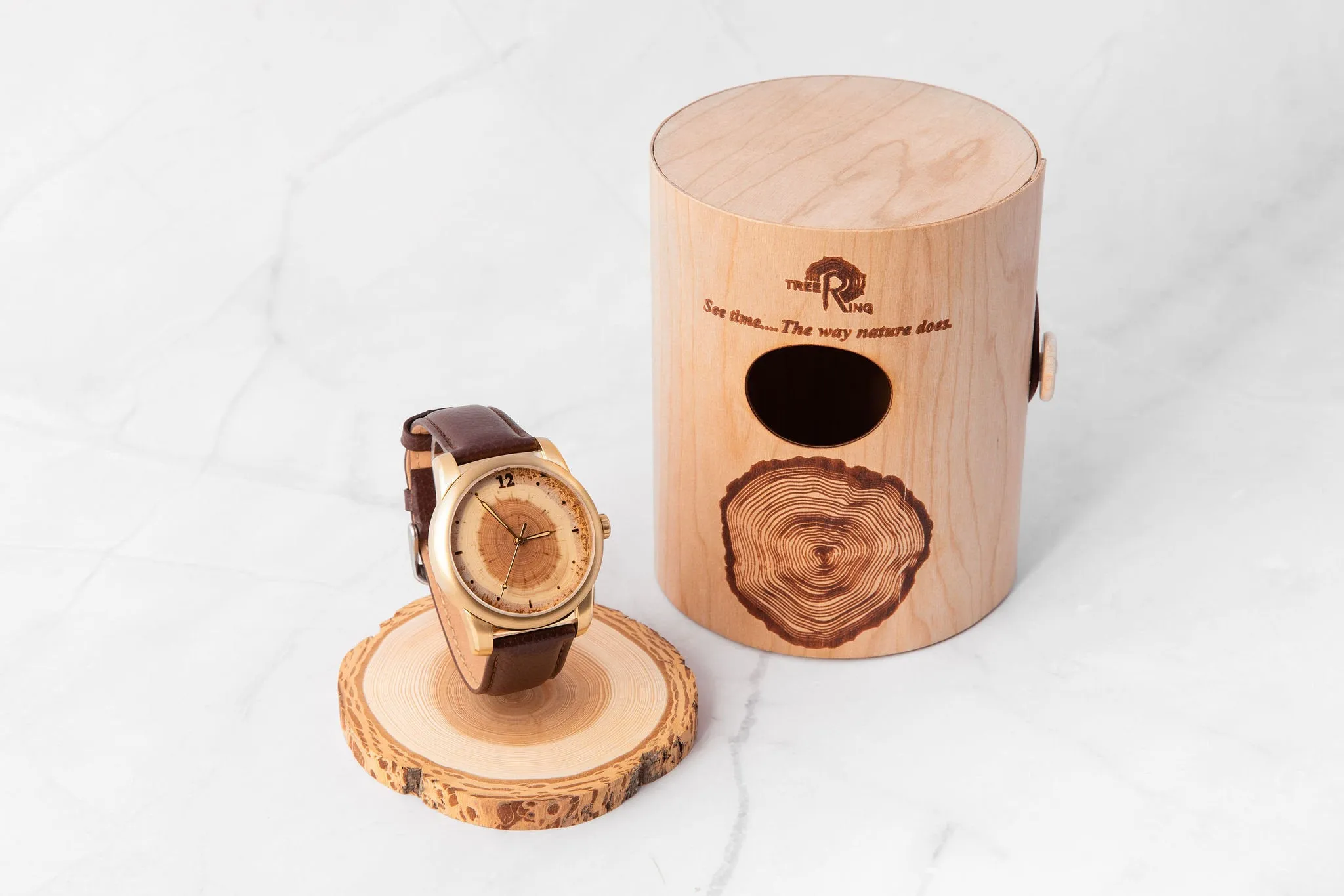 Custom Corporate Retirement Gift Watch | Retirement Gifts for Men | Retirement Present | Wood Engraved