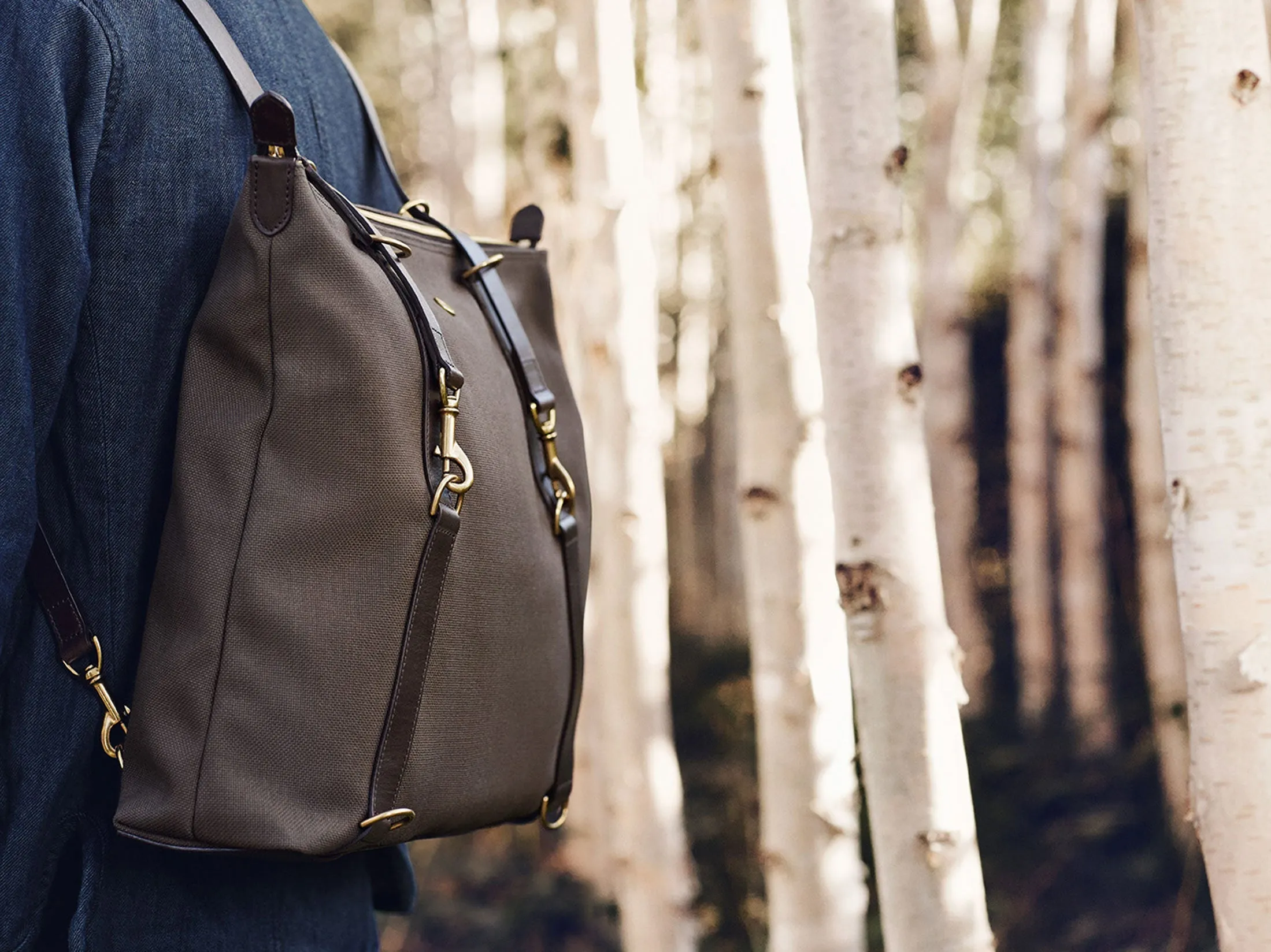 Day Pack Army/Cuoio