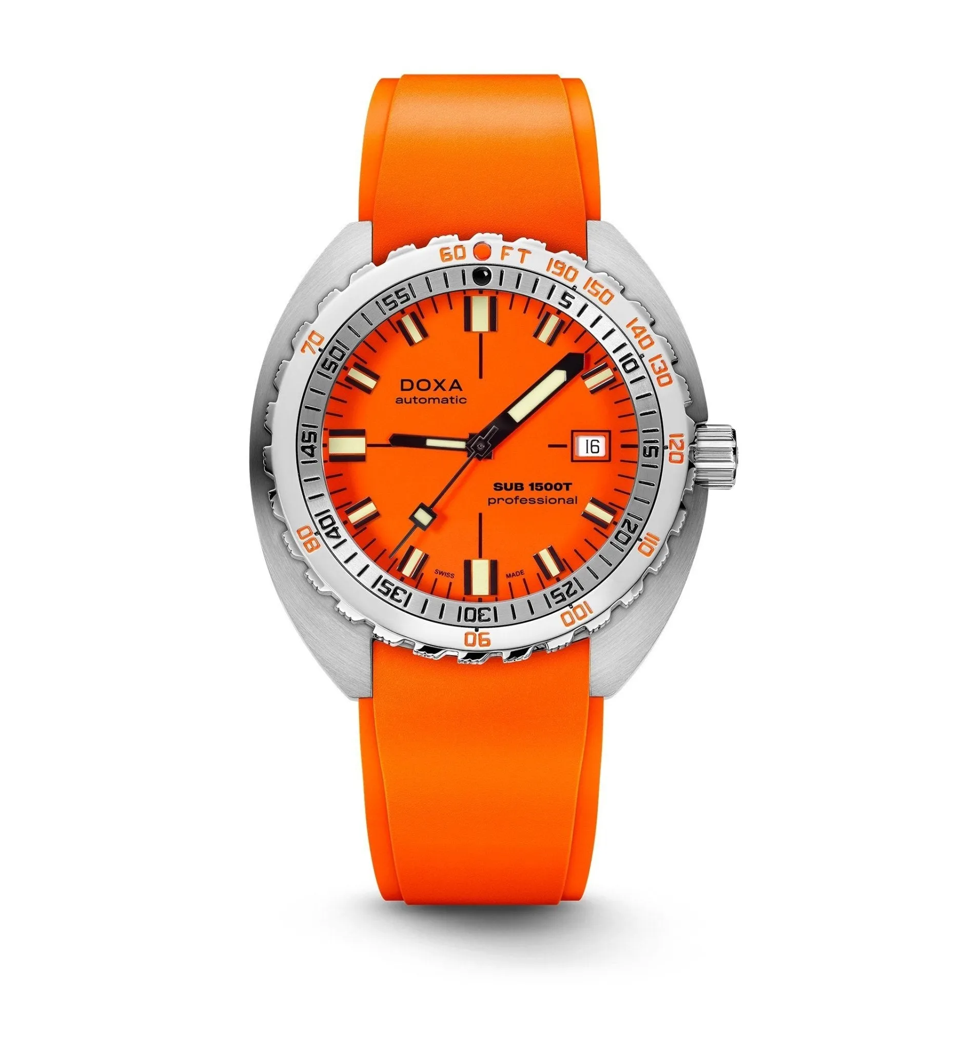 DOXA Sub 1500T Professional Rubber - 883.10.351.10