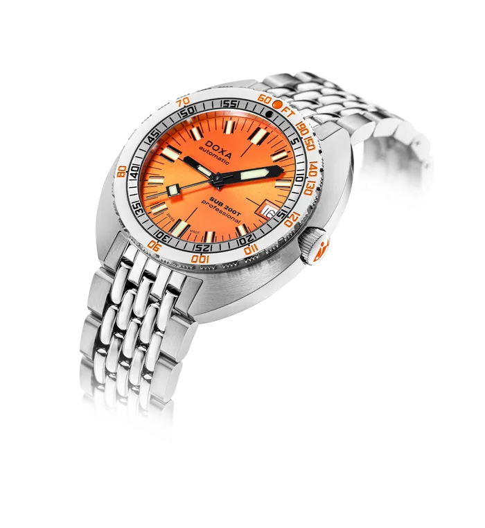 DOXA Sub 200T Professional Sunray Stainless Steel - 804.10.351.10