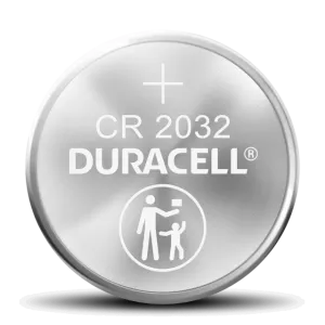 Duracell CR 2032 Lithium Coin Battery with Bitter Coating