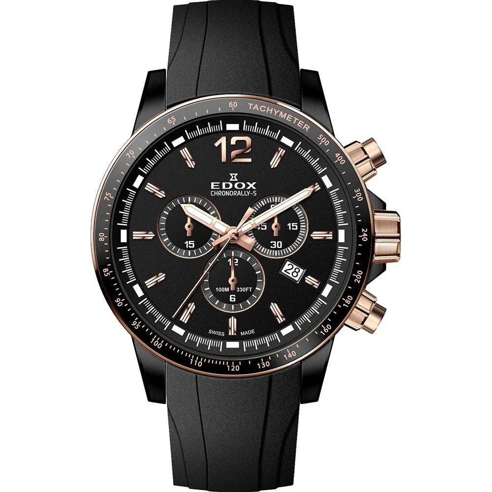 Edox Chronorally-S Chronograph 10229 357NRCA NIR