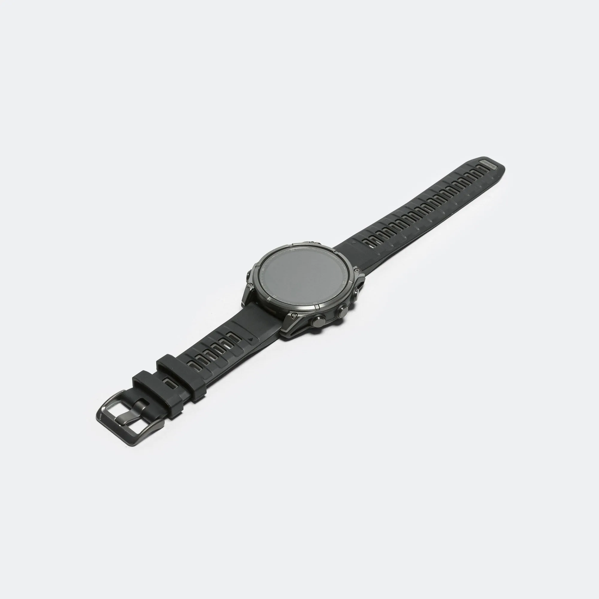 fēnix® 8 - 47mm  AMOLED - Sapphire/Carbon Grey DLC Titanium w/Black-Pebble Grey Silicone Band