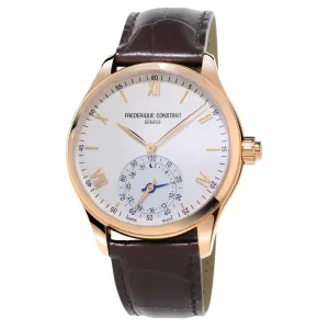 Frederique Constant Watch Men's Horological Smartwatch Classics Rose Gold FC-285V5B4