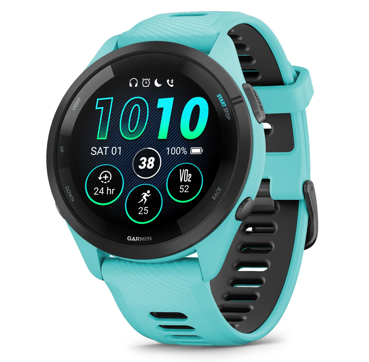 Garmin Forerunner 265 Series Running Smartwatch, 46mm or 42mm AMOLED Touchscreen Display