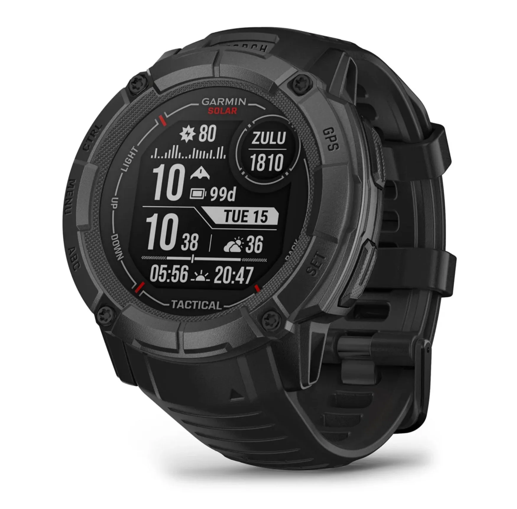 Garmin Instinct® 2X Solar - Tactical Edition Smartwatch