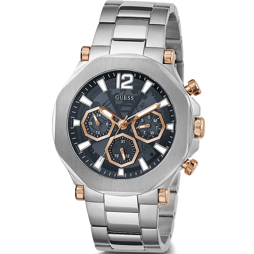 Guess Edge Men's Silver Watch GW0539G1