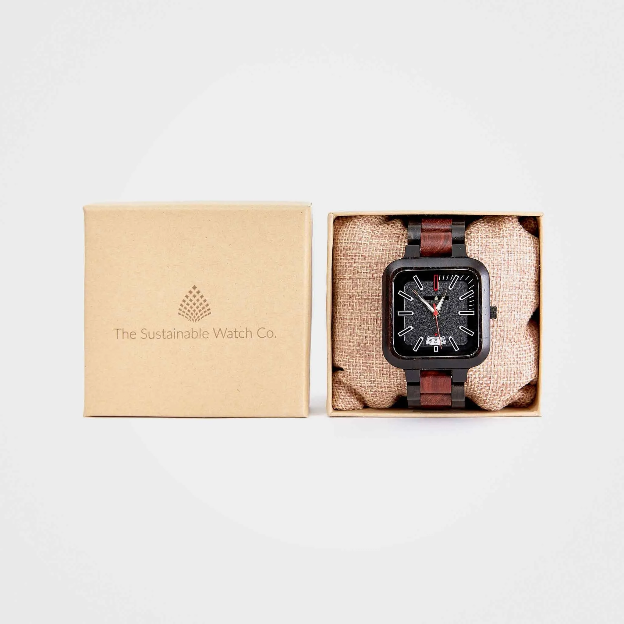 Handmade Wooden Wristwatch For Men: The Hickory