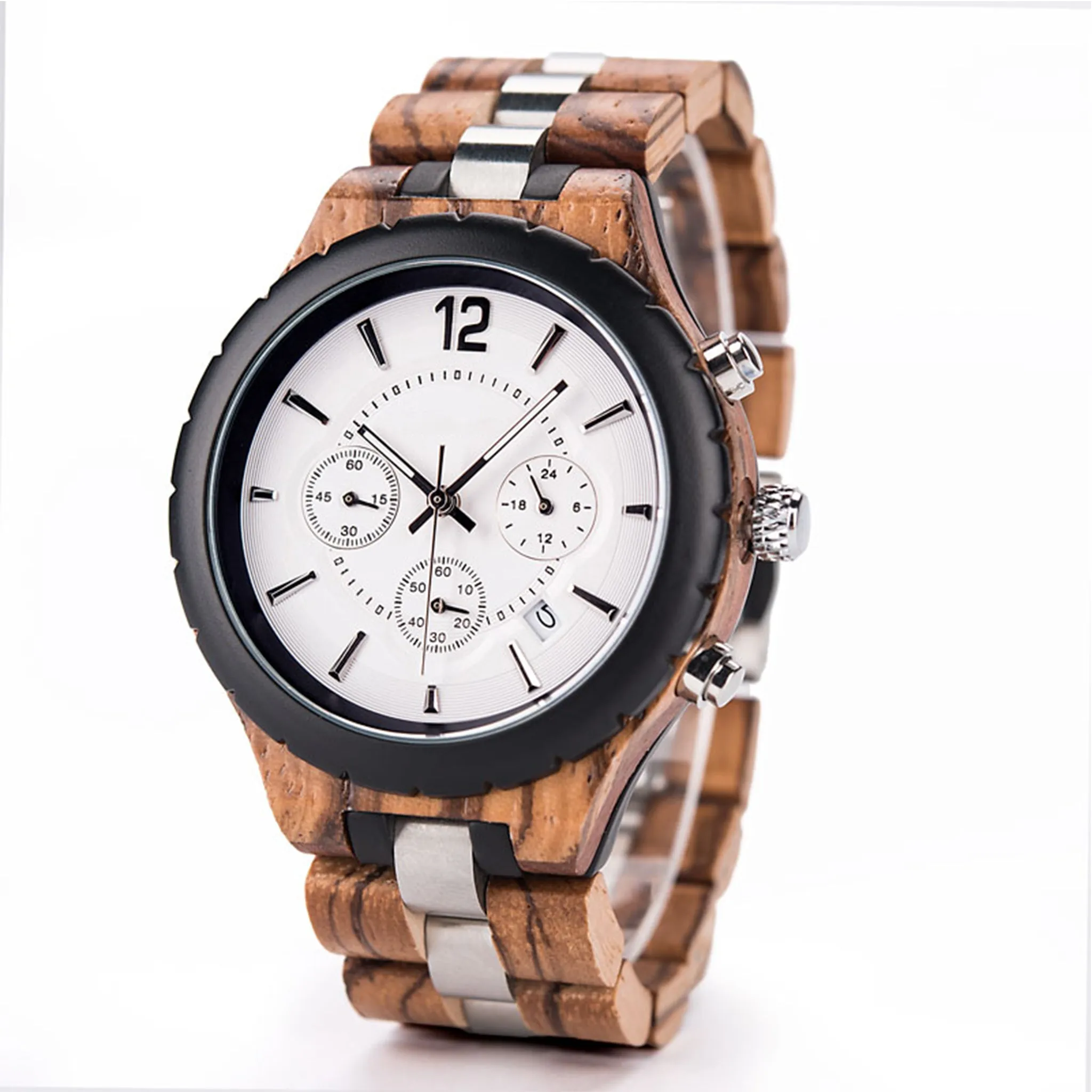 Japura - Zebrawood Chronograph