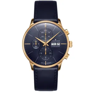 Junghans Meister Chronoscope Men's Blue Watch 27/7024.03