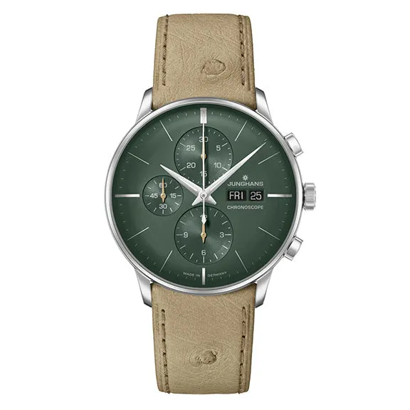 Junghans Meister Chronoscope Men's Brown Watch 27/4222.02