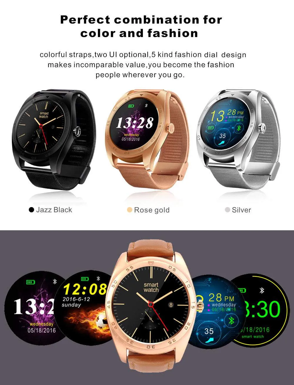 K89 Smart Watch For IOS And Android