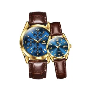 Lavish Leather Women's Timepiece