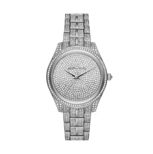 Michael Kors Women's Lauryn Pavé Three-Hand Watch