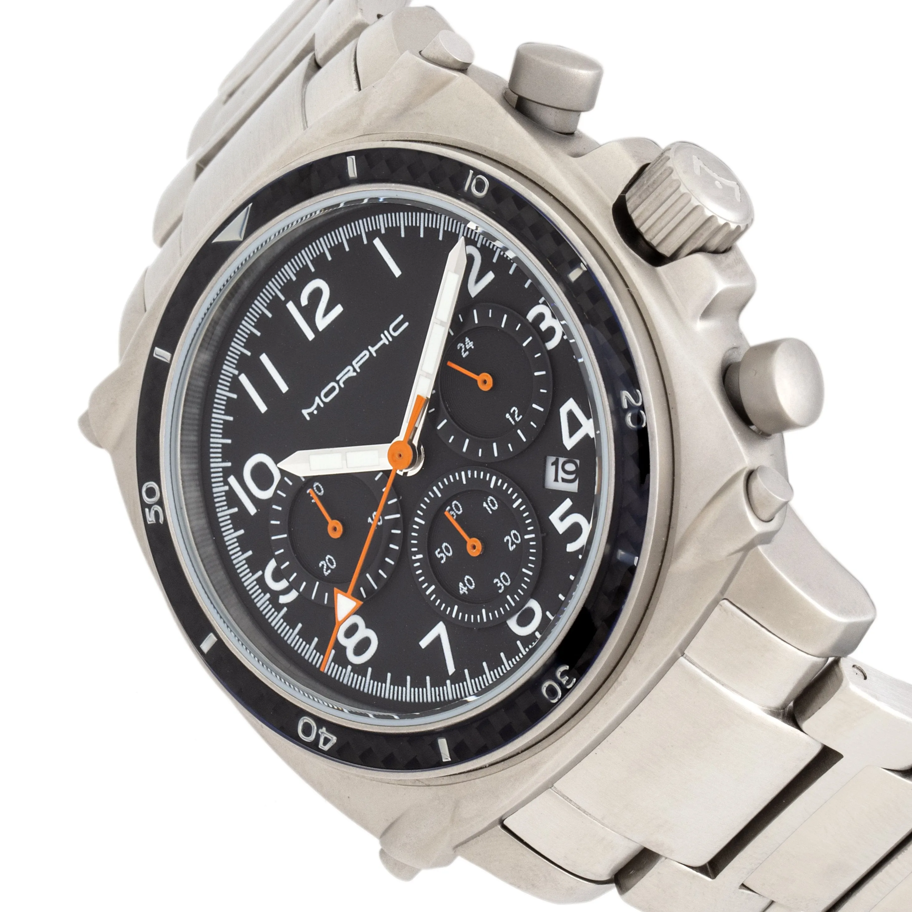 Morphic M83 Series Chronograph Bracelet Watch w/ Date