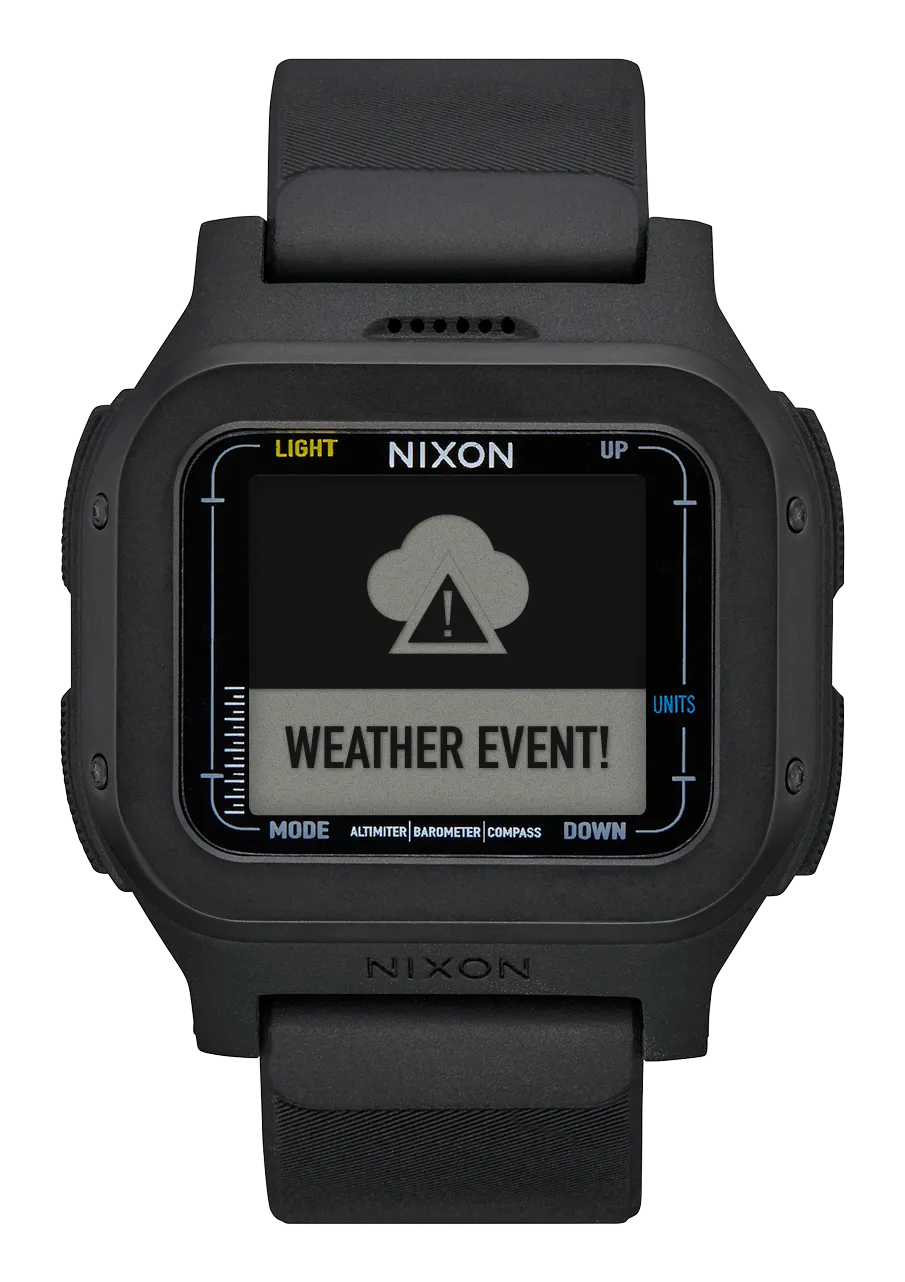 Nixon Regulus Expedition Watch - All Black