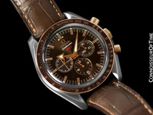 Omega Speedmaster 1957 Broad Arrow Co-Axial Chronograph, Stainless Steel & 18K Rose Gold