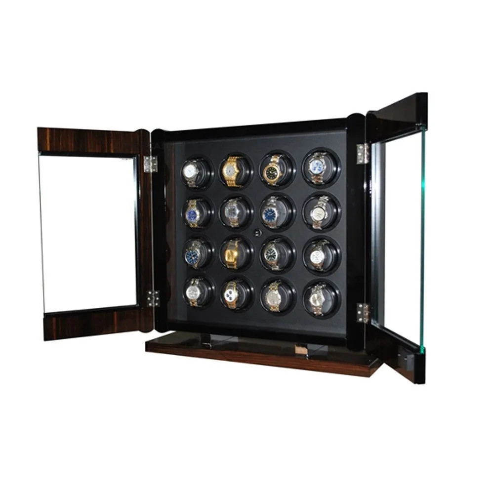 Orbita - Avanti 16 Watch Winder | Macassar/Carbon