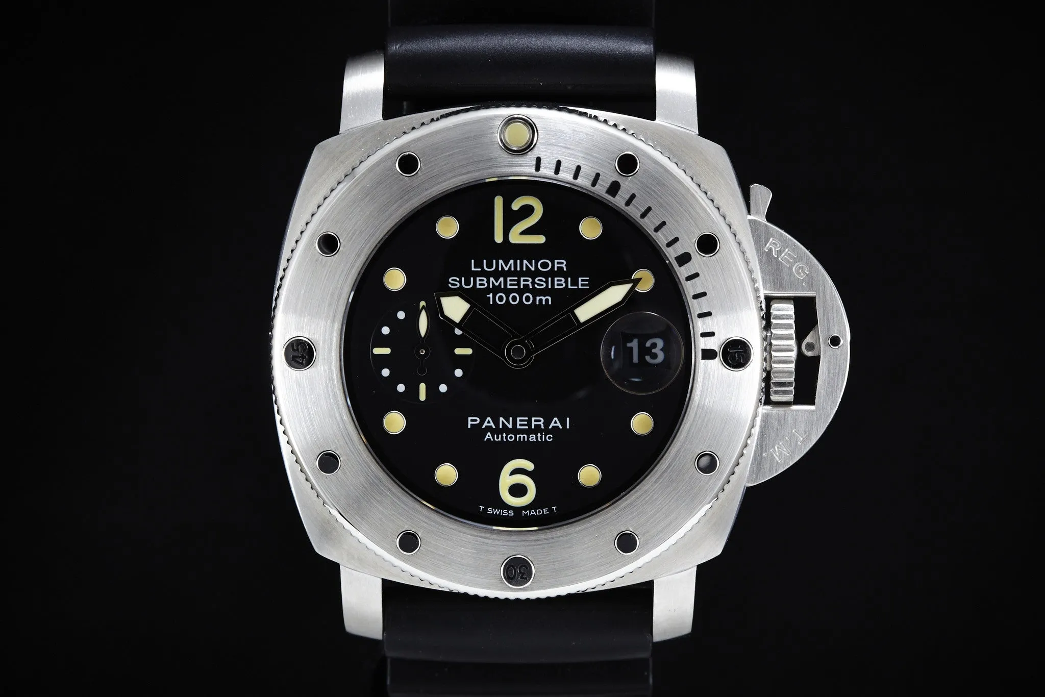 Panerai PAM243 Luminor Submersible Tritium Dial Box & Papers