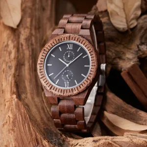 Ridge-Wood Watch Men Wooden Watch Personalized Gift