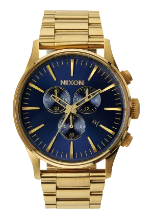 Sentry Chrono - Gold / Blue Sunray