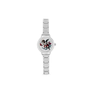 smiley face classic watch copy Women's Italian Charm Watch(Model 107)