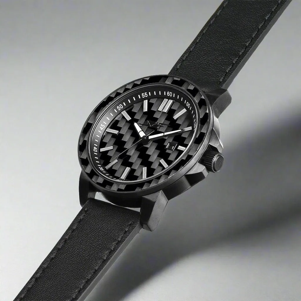 Stealth Apollo Series Carbon Fiber Watch – Lightweight & Luxurious Timepiece