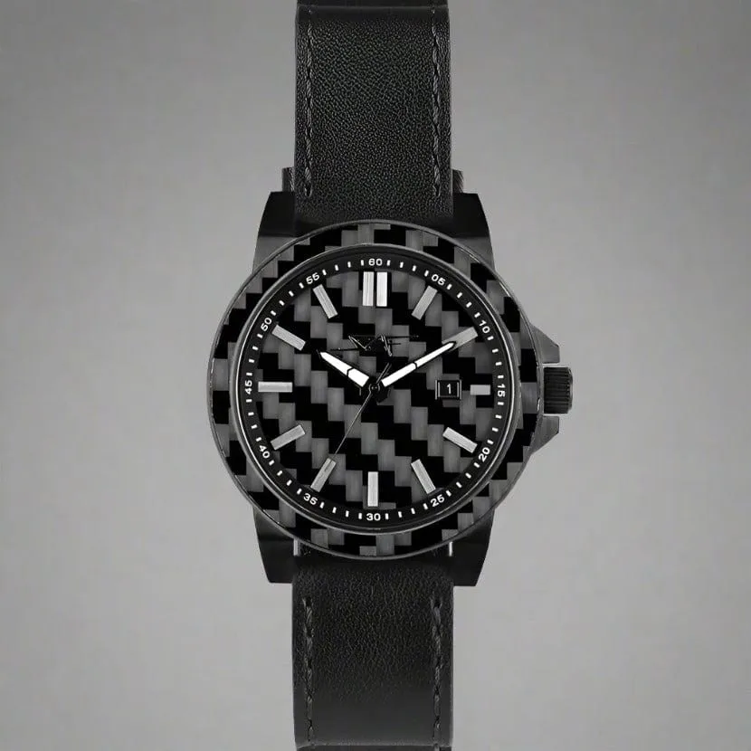 Stealth Apollo Series Carbon Fiber Watch – Lightweight & Luxurious Timepiece