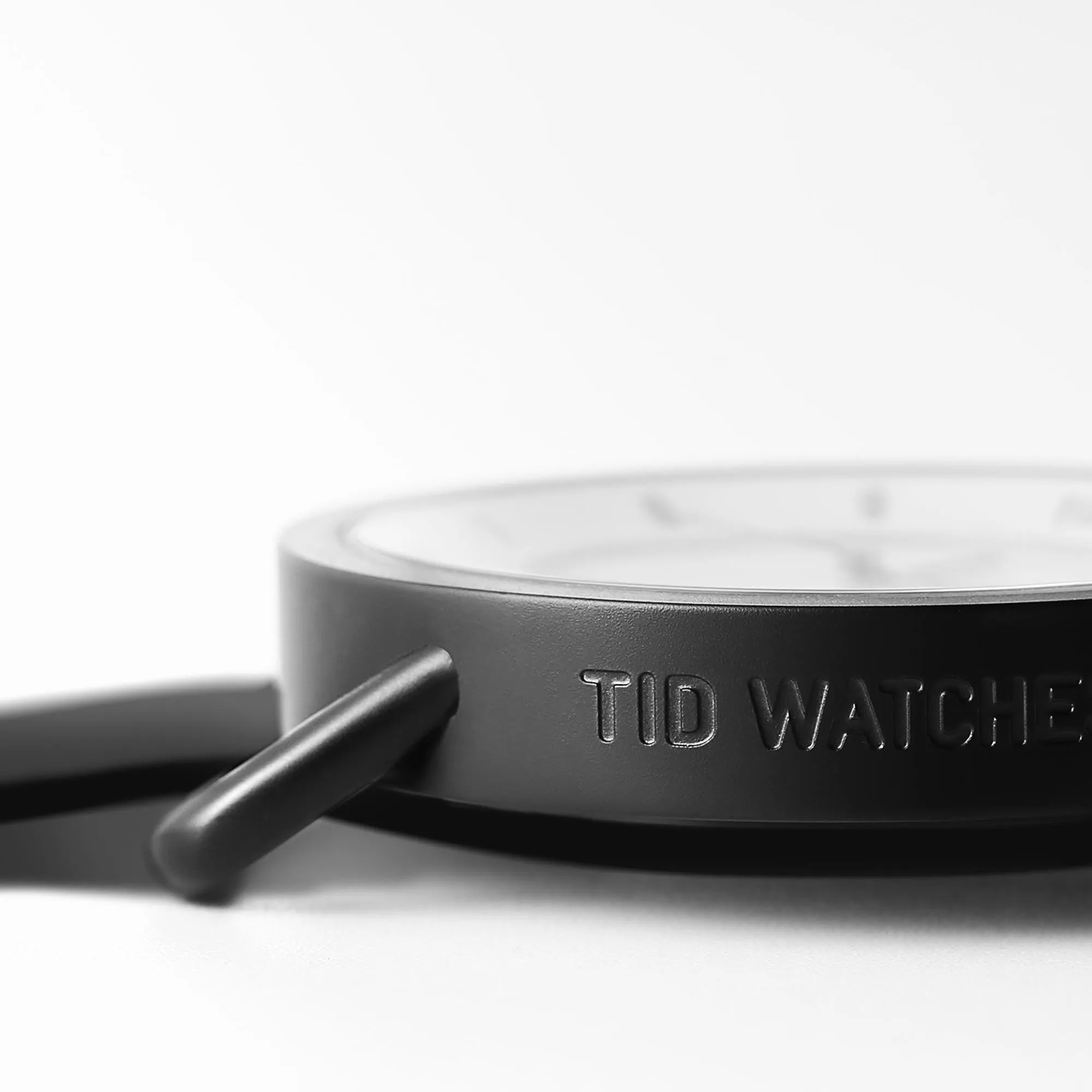 TID No.1 White Dial / Black Leather Strap / Black Buckle