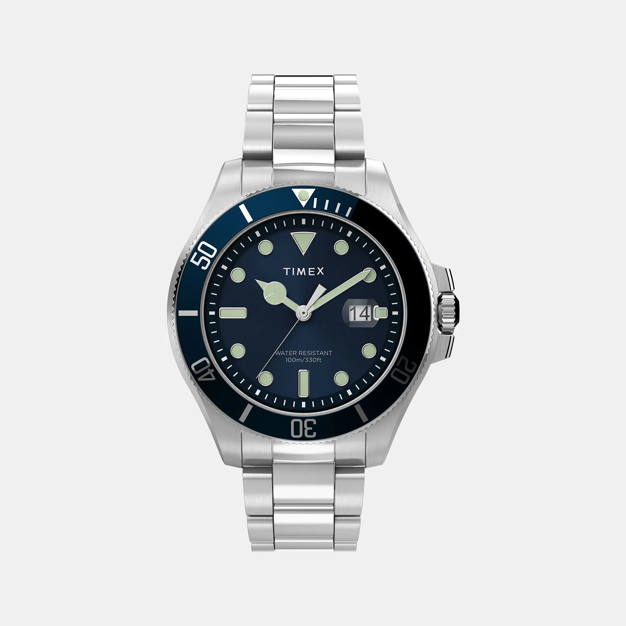 Trend Men Blue Analog Low Lead Brass Watch TW2U41900UJ