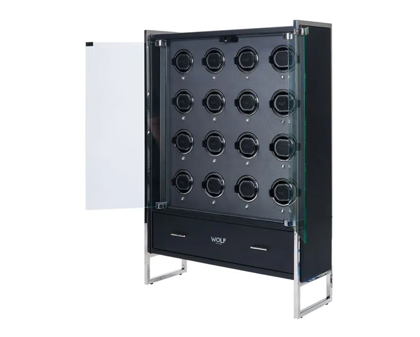 Wolf Viceroy 16 Piece Watch Winder Cabinet